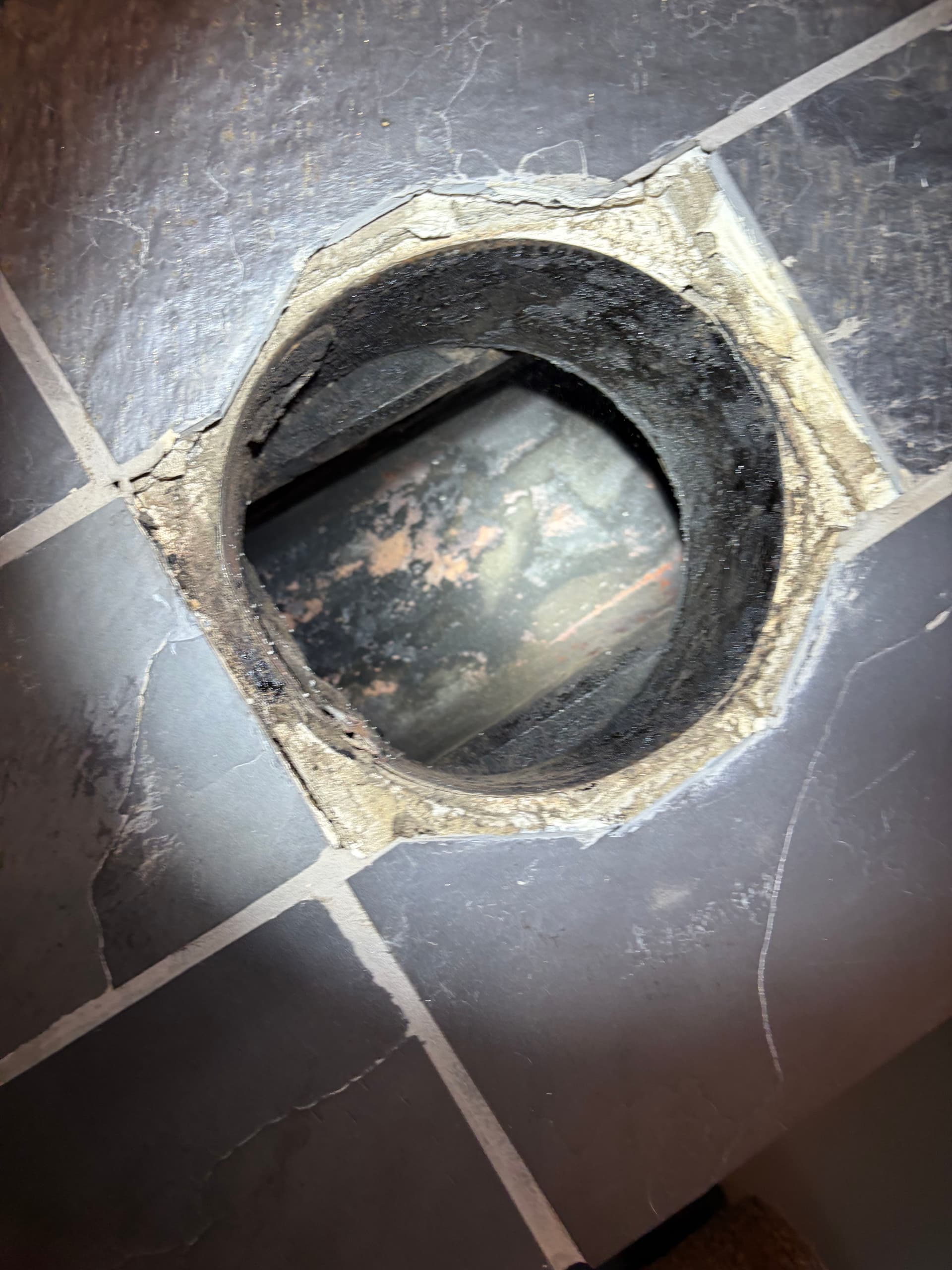 Gallery photos for Wood Stove Chimney Relining with New Stove Pipe and Fresh Repaint: Image #2